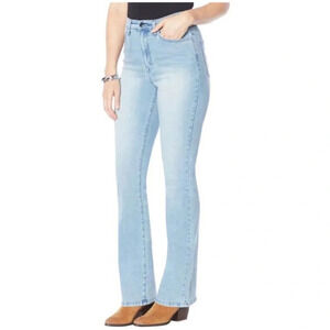 🥳 DG2 Classic Stretch Signature Bootcut Jeans, Light Wash- 24W Tall